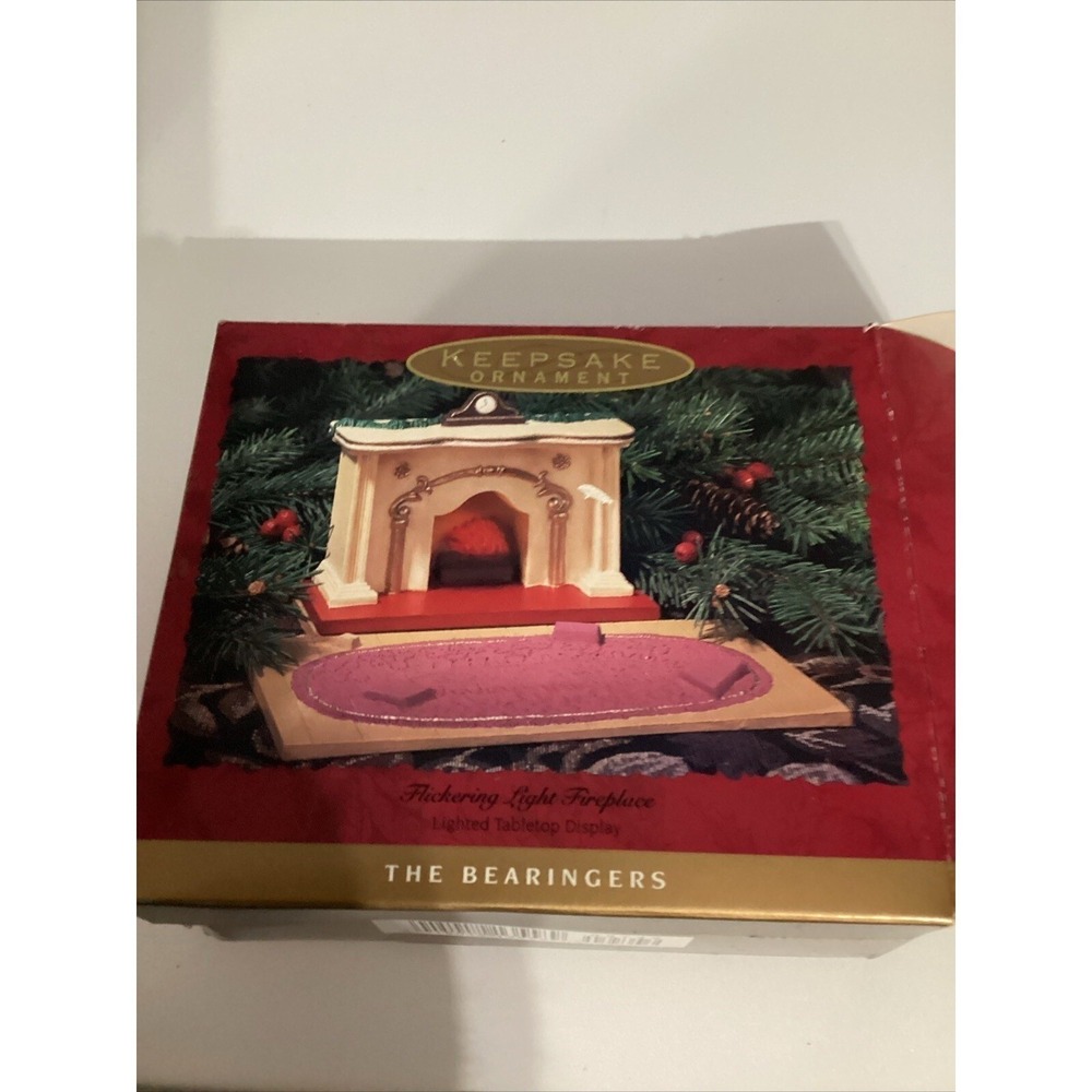 Hallmark Keepsake 1993 The Night Before Christmas Teddy Bear Light Up Ornament - Picture 14 of 14